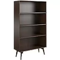 Novogratz Bookcase 1686801COMNUK Walnut 800.1 (W) x 298.4 (D) x 1,390 (H) mm