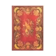 Image of FIAMMETTA, MIDI LINED JOURNAL : Hardcover, 120 gsm, ribbon marker, memento pouch, elastic closure, book edge printing