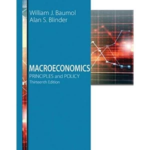 Image of Macroeconomics: Principles and Policy by Alan S. Blinder, William J. Baumol (Paperback, 2015)