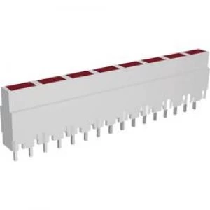 image of LED linear array 8x Red L x W x H 40.8 x 3.7 x 9mm Signal Con