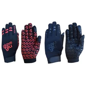 Image of GloveGlu MultiSport Gloves Black/Red Junior