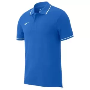 Image of Nike 19 Polo Shirt Junior - Blue