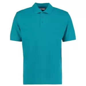 Image of Kustom Kit Mens Klassic Superwash Short Sleeve Polo Shirt (2XL) (Jade)