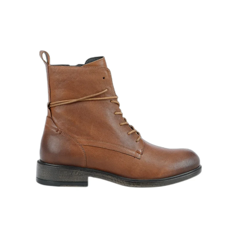 Image of Geox Leather boots woman Geox Catria Marron Female 37