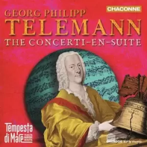 image of Telemann The Concerti-en-suite by Georg Philipp Telemann CD Album