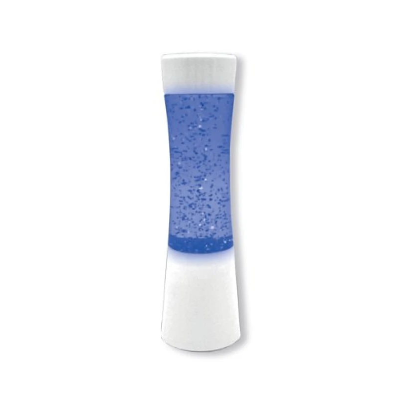 Image of Unbranded Miniature Shake and Shine LED Glitter Lamp White Base Battery Operated SGLL SGLL