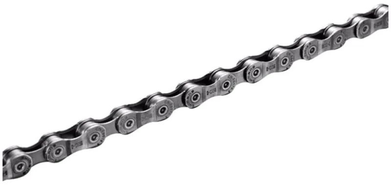 Image of Shimano CN-E6070138 Links SIL-TEC E-bike Chain 9-SPEED Silver - Cycles UK