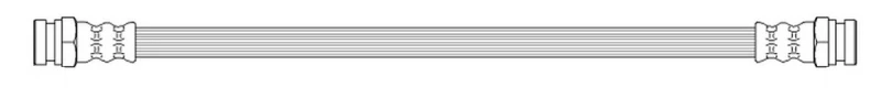 Image of K&K FT0206 Brake Hose Brake Hose (83)