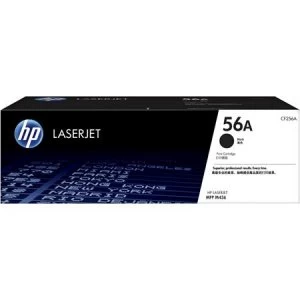 Image of HP 56A Black Laser Toner Ink Cartridge