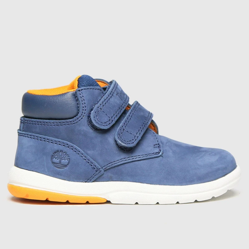 Image of Timberland navy toddle tracks Boys Toddler boots Navy UK 9.5 (EU 27)