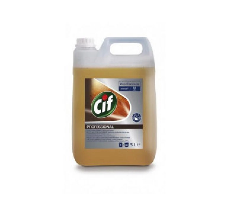 Image of Cif Pro Formula Wood Floor Cleaner Concentrate 5Ltr