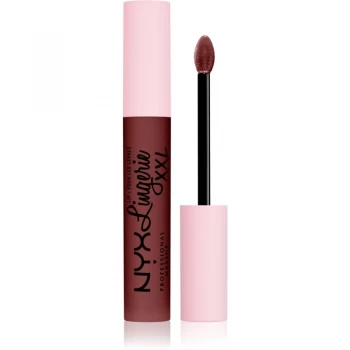 Image of NYX Professional Makeup Lip Lingerie XXL Matte Liquid Lipstick Shade 09 - Deep mesh 4ml