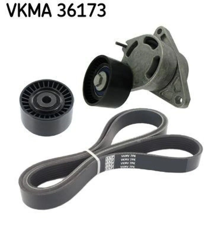 Image of SKF V-Ribbed Belt Set SKF VKMA 36173