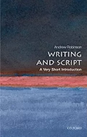 Image of writing and script a very short introduction