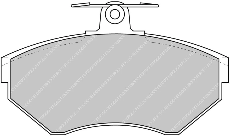Image of FERODO RACING Brake pad set FERODO RACING FDS1312
