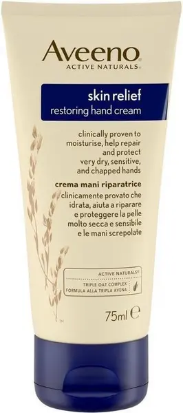 Aveeno Skin Relief Restoring Hand Cream 75ml