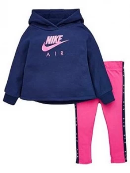 Image of Nike Sportswear Air Toddler Girls Legging Set - Pink