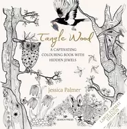 Image of tangle wood large format edition a captivating colouring book with hidden j
