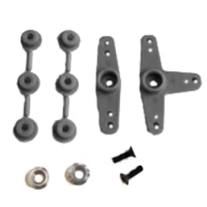 Image of Fastrax Super Servo Horn 2 Black