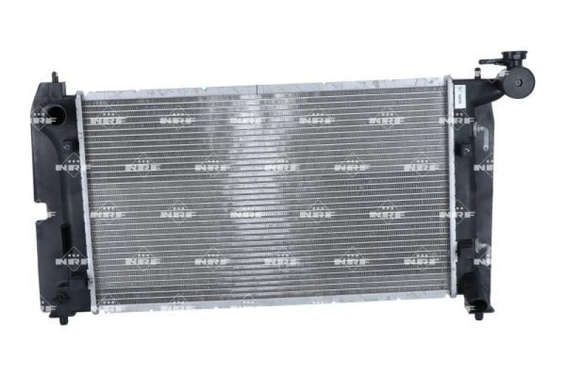 Image of NRF 56150 Engine radiator EASY FIT Brazed cooling fins, Aluminium, with mounting parts Aluminium Radiator,engine cooling (470)