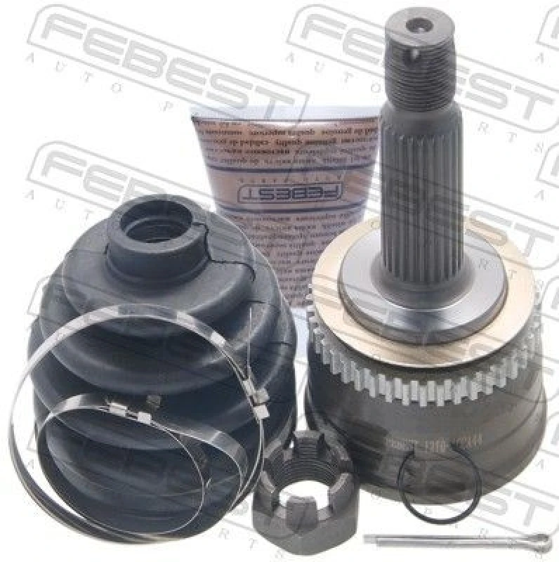 Image of FEBEST 1210-ACCA44 Joint, drive shaft Front Axle, with ABS sensor ring Joint,drive shaft (236)