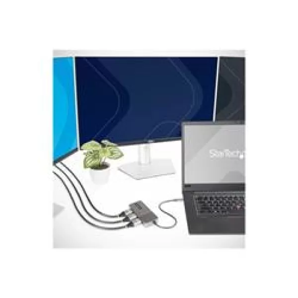 image of StarTech.com 3-Port USB-C MST Hub, 4K 60Hz