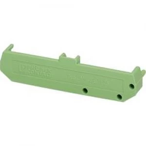 Image of DIN rail casing side panel 77 x 11.5 Polyamide Green