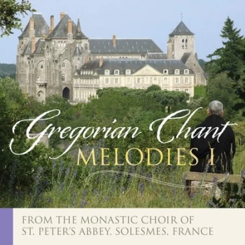 image of Gregorian Chant Melodies - Volume 1 by The Monks of the Abbey St. Peter, Solesmes CD Album