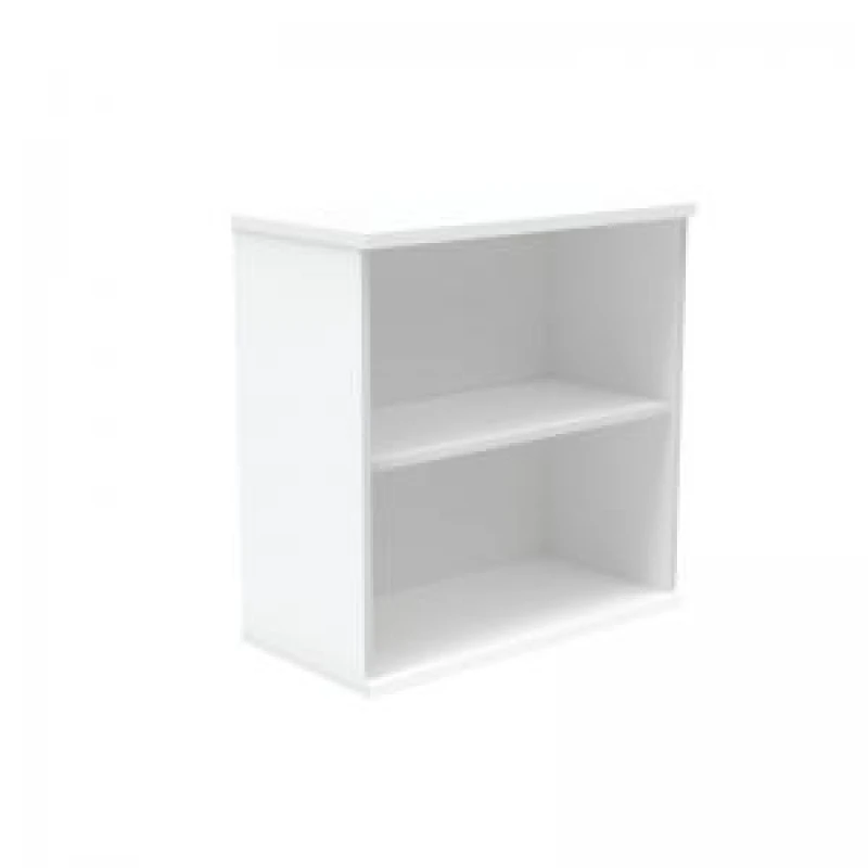 Image of Astin Bookcase 1 Shelf 800x400x816mm Arctic White KF823797