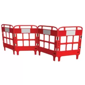 Image of Portagate 3 Gate Compact Folding Chapter 8 Traffic Barrier