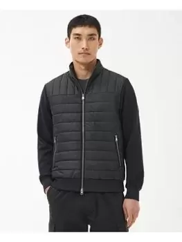 Image of Barbour International Counter Padded Zip Through Jacket - Black Size M Men