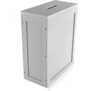 image of Maison&white - Wooden Bathroom Storage Unit Grey M&W - Grey