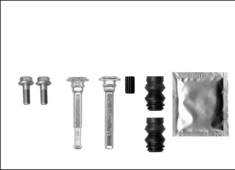 Image of Guide sleeve kit, brake caliper MAPCO 146002