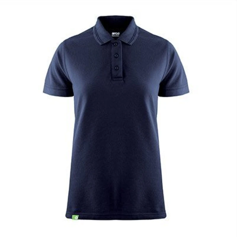 Image of Arco Arco Responsible Womens Navy Polo Shirt 20 7SU1520