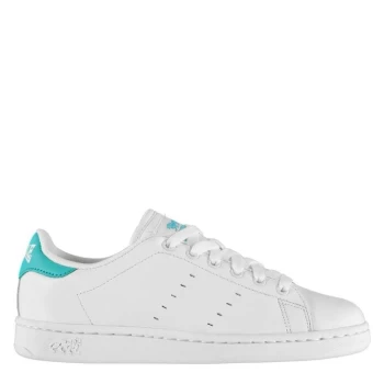 Image of Lonsdale Leyton Leather Junior Trainers - White