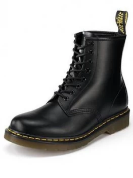 Image of Dr Martens 1460 Smooth Boots - Black, Size 10, Men