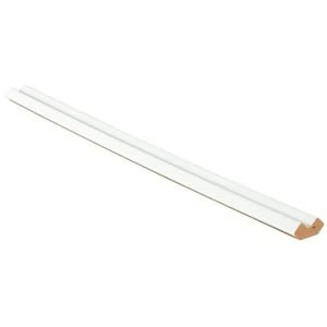 Image of IT Kitchens Gloss White Slab Corner post H720mm W37mm D37mm