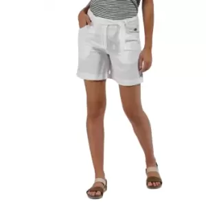 Image of Regatta Womens/Ladies Samarah Coolweave Cotton Casual Walking Shorts UK Size 12 - Waist 29' (74cm)