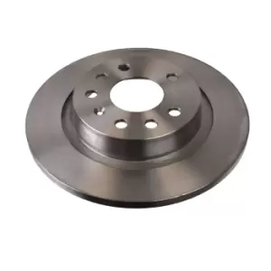 Image of Blue Print Pair of Solid Painted Brake Disc Rotor ADA104336 fits REAR