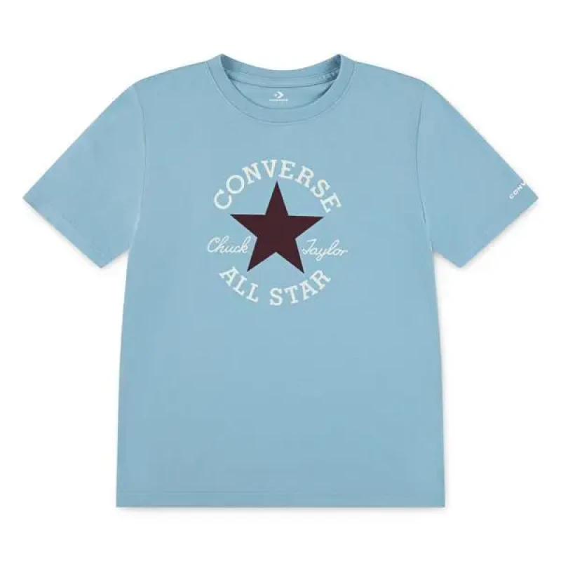 Image of Converse Kid's T-Shirt Converse Dissected Chuck Patch Bleu Male 13/15 ans