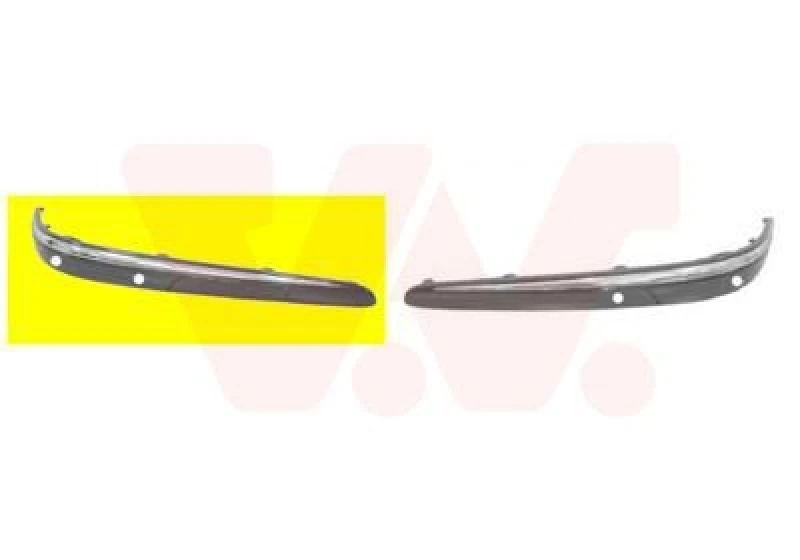 Image of VAN WEZEL Bumper cover VAN WEZEL 3041484