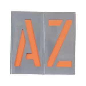 Image of 4" Letter Interlocking Stencils (Set)