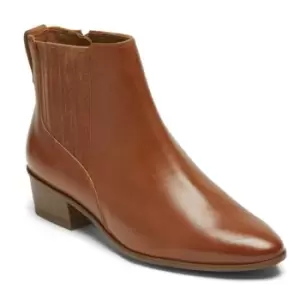 Image of Rockport Geovana Gore Bootie Tan - Brown