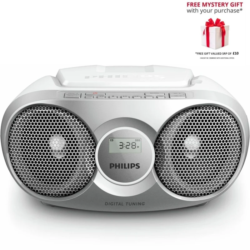 Image of Philips AZ215S/12 portable stereo system 3 W FM Silver