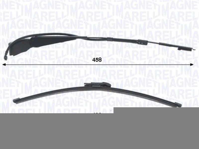 Image of MAGNETI MARELLI Wiper arm set MAGNETI MARELLI 000723180458