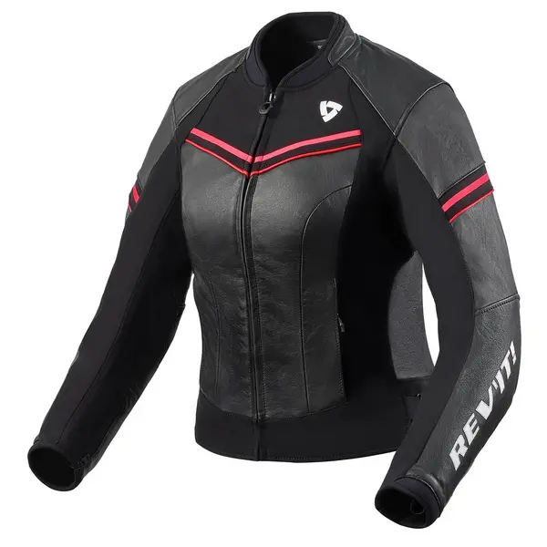 Image of REV'IT! Median Ladies Jacket Black Pink Size 36