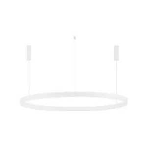 Image of Merano - Greeley Integrated LED Pendant Ceiling Light Sandy White Aluminium LED 80W 6864Lm 3000K