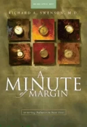 Image of minute of margin restoring balance to busy lives 180 daily reflections