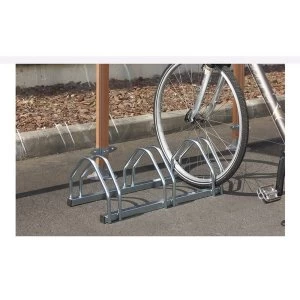 Image of Mottez Storage 3 Bike Floor Mount