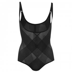 Image of Nancy Ganz Body Perfection Underbust Bodysuit - Black